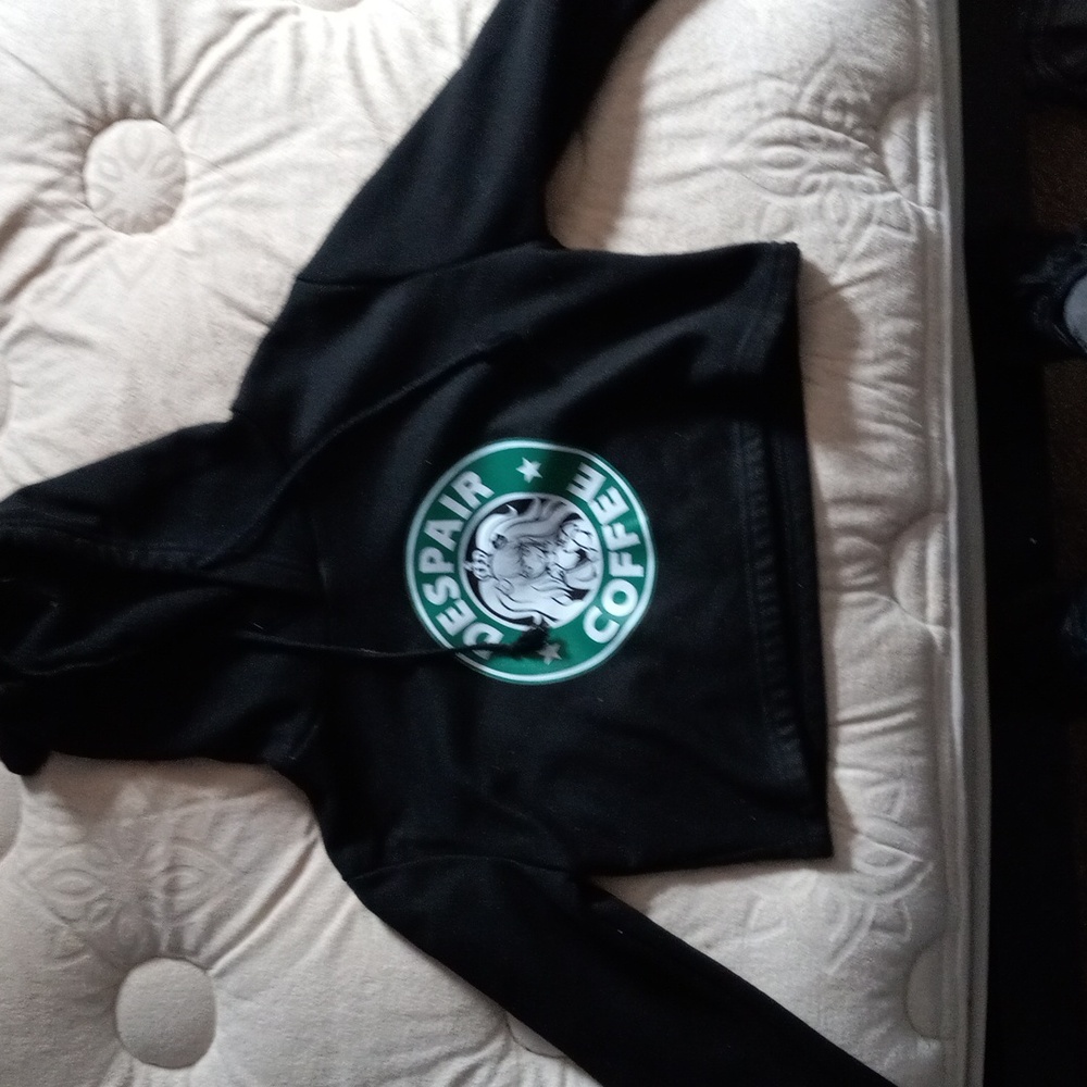 Junko Enoshima Crop Hoodie